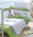 Lenny, Harry & Tilly. 3 Piece Cot Bedding Set. Quilt, bumper & Sheet
