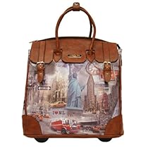 Nicole Lee Fiona Rolling Business Tote, New York, One Size
