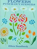 Review Dover Publications  / Flowers Punch-Out Stencils