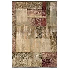 New Country Area Rug, 7'10x11', BEIGE SAGE by Home Decorators Collection