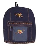 Harry Potter Stars & Books Blue Backpack