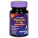 Natrol Melatonin, 5 mg, Tablets, 60 tablets (Pack of 3)