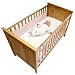Safe Dreams 2 Sided Cot Wrap (Pink)
