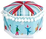 The Gift Wrap Company Big Top Box, Season's Wishes (Pack Of 12)