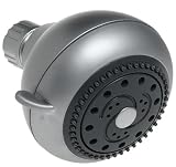 Pollenex PO5102X 5-Setting Showerhead, Brushed Chrome