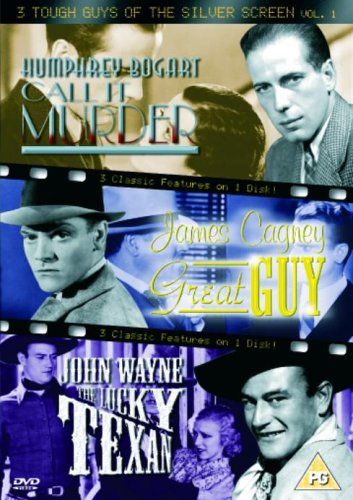 CD-Charts  DVD : 3 Tough Guys Of The Silver Screen - Vol. 1 - Call It Murder / Great Guy / The Lucky Texan