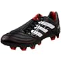 adidas Men's X P Absolion X Firm Ground Soccer Cleat,Black/White/Red,13.5 M