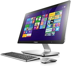 Lenovo A540 23.8-inch Touchscreen All-in-One Desktop (Silver) - (Intel Core i5-4258U 2.40 GHz, 8 GB RAM, Intel HD Graphics, HDMI, TV Tuner, Bluetooth, Wi-Fi , Windows 8.1)