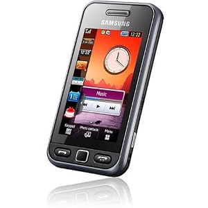 Samsung S5230 Star Unlocked Phone with 3.2 MP Camera, FM Radio and Speakerphone–International Version with Warranty (Black)