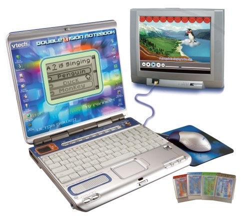 Childrens Toyshop  Toys : VTech Double Vision Notebook
