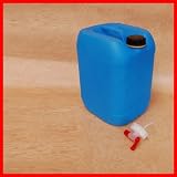 Zoom Produkt-Bild: 30 Liter Kanister blau mit Hahn, DIN 61