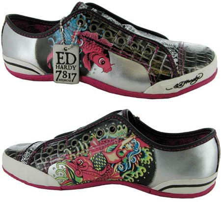 Ed Hardy Ellerise Black sneakers