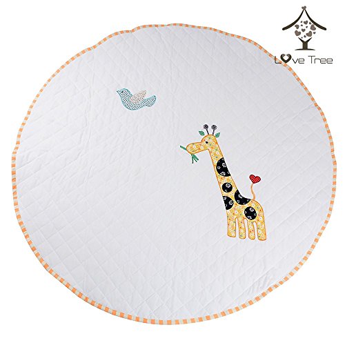 LovTree Kids Rug Fun Area Rug Children Area Rug Mat Carpet Rugs for Playroom & Door Giraffe