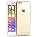 Transparent iPhone 6 Case, Hawkeye® [Flexi] with HD Screen Protector - World's Thinnest Apple iPhone 6 Case - [0.3mm Crystal Clear] - Ultra Slim, Lightweight - Best Premium Flexible Soft Gel TPU Scratch-Proof Case for iPhone 6 (4.7) 2014 - Perfect for Men and Women - Crystal Clear [Lifetime Warranty]