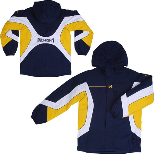 Columbia Michigan Wolverines Youth HalfBack Jacket
