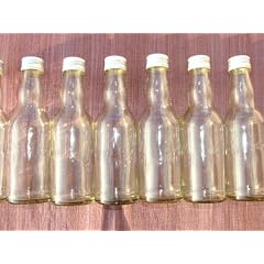 10 St�ck 200ml, Kropfhalsflasche, leere Glasflaschen mit Schraubverschluss, zum selbst Abf�llen, 0,2l Liter, Lik�rflaschen, Schnapsflaschen, Essigflaschen, �lflaschen, H�he 18,5 cm