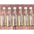 10 St�ck 200ml, Kropfhalsflasche, leere Glasflaschen mit Schraubverschluss, zum selbst Abf�llen, 0,2l Liter, Lik�rflaschen, Schnapsflaschen, Essigflaschen, �lflaschen, H�he 18,5 cm