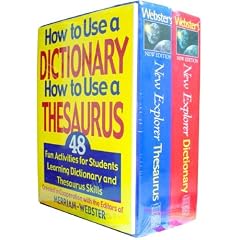 Merriam Webster's Everyday Language Reference Set Vocabulary Builder Thesaurus Dictionary