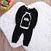 Baby Boy Girl Romper Milk Printed Long Sleeve Jumpsuit Playsuit Outfits