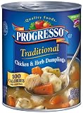 Progresso Traditional Soup, Chicken and Herb Dumplings, 18.5-Ounce Cans (Pack of 12)