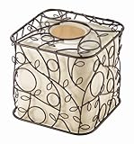 InterDesign Twigz Boutique Box, Vanilla/Bronze