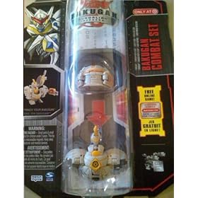 Bakugan Gundalian Invaders Haos Grey Combat Set: Aranaut 760G and Battle Crusher