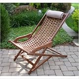 Eucalyptus Swing Lounger with Pillow