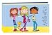 Childrens Autograph Book Friends Design by Rachel Ellen