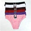 Women's 12-pack Diagonal Lace Accent Bikini Panties