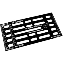TileRight TR0002 Measure Right Pro 30-Inch Masonry Layout Gauge and Template