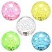 uxcell Joystick Ball Top Handle Rocker Round Head Arcade Fighting Game DIY Parts Replacement Crystal Pink Yellow Blue Green White 5Pcs