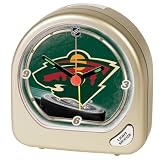 Minnesota Wild Travel Alarm Clock