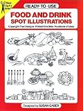 Ready-to-Use Food and Drink Spot Illustrations (Dover Clip Art)