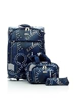 Gladiator Set Trolley+Bolsa+Portatodo (Azul)