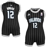 NBA adidas Dwight Howard Orlando Magic Infant Revolution Replica Jersey Creeper - Black (12 Months)