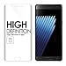 Galaxy Note 7 Screen Protector, G-Color Note 7 3D Tempered Glass Screen Protector for Samsung Galaxy Note 7, Note 7 2016 (Clear)