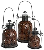 Cape Craftsman Copper Lantern Set of 3