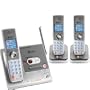 AT&T SL82318 DECT 6.0 Cordless Phone, Silver/Gray, 3 Handsets