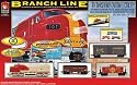 Branch Line Trainset HO - w/ knuckle couplers