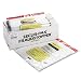 MMF Industries Tamper-Evident Cash Bags, 12 Bundle Capacity, 20 x 24 Inches, Clear, 250 Bags per Box (2362007N20)