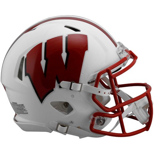 Riddell Wisconsin Badgers Revolution Football Helmet