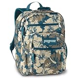  : JanSport Big Student Backpack (Amazon Teal/Hibiscus)