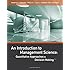 An Introduction to Management Science: Quantitative Approaches to Decision Making