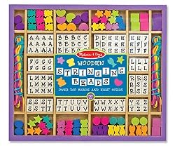 Melissa & Doug LCI3774 Wooden Stringing Beads
