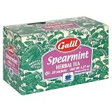 Galil Tea, Spearmint, 20-Count Boxes (Pack of 6)