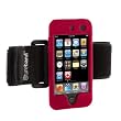 NEW!! Tuneband for latest iPod Touch (4th/4.5/5th Generation, Model Number A1367), Grantwood Technology's Armband, Silicone Skin, and Screen Protector, 8GB/16GB/32GB/64GB, RED
