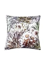 Casa di Bassi Cojín Con Relleno Extraíble Velvet Diji Flowers (Multicolor)