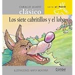 Los siete cabritillos y el lobo (Caballo alado clasico series-Al paso) book cover