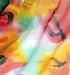 Silk Chiffon Scarf Wrap -- Spring Is Here! -- 100% Silk Women's Fashion Scarves Image #7