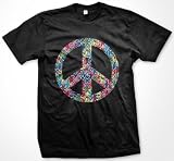 Neon Peace Sign With Dead Head Dancing Bears Mens T shirt, Funky Trendy Hot Neon Peace Sign Shirt, Large, Lt Gray 51FFM2MCFnL. SL160 Neon Peace Sign With Dead Head Dancing Bears Mens T shirt, Funky Trendy Hot Neon Peace Sign Shirt, Large, Lt Gray